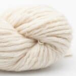 Smooth Sartuul Sheep Wool 8-ply BULKY handgesponnen altai white (undyed) - Nomadnoos