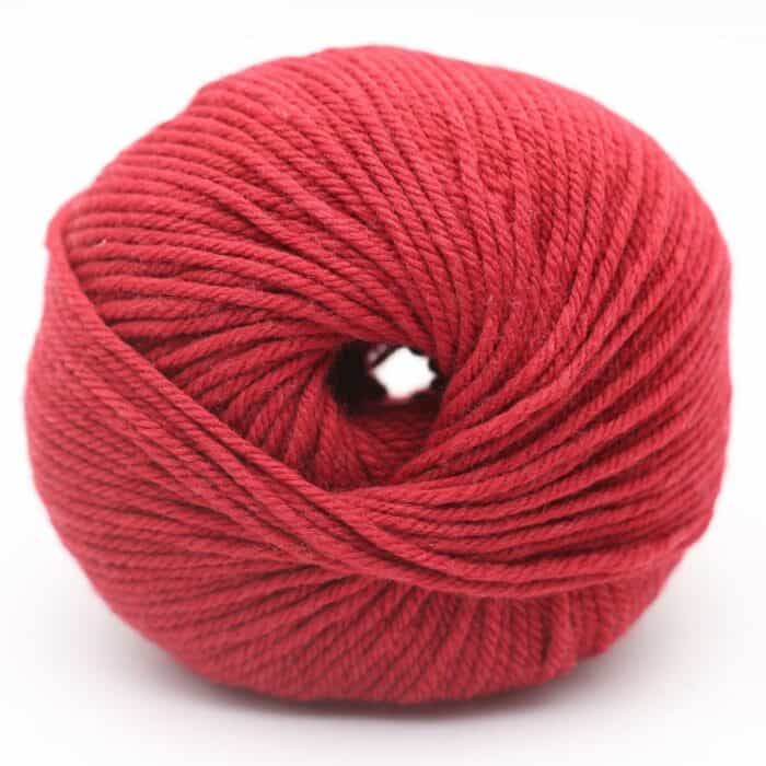 The Merry Merino 110 GOTS Weinrot - Kremke Soul Wool