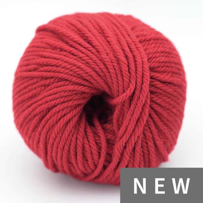 The Merry Merino 70 GOTS Tomatenrot - Kremke Soul Wool