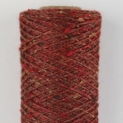 Tussah Tweed granatapfel Spule - BC Garn