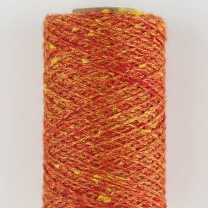 Tussah Tweed mandarine Spule - BC Garn