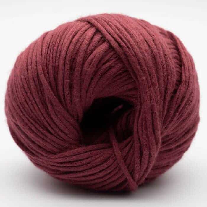 Vegan Cashmere Bordeauxrot - Kremke Soul Wool